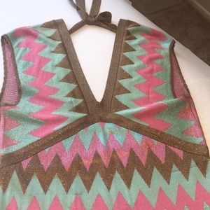 Gorgeous knit dress with low neck/back line